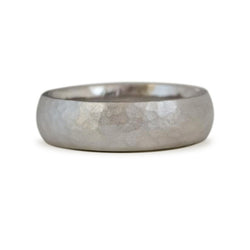 Men's Classic Hammered Band - Brushed
